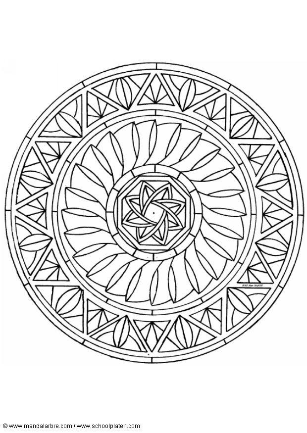 mandala 1602k Malvorlage mandala 1602k