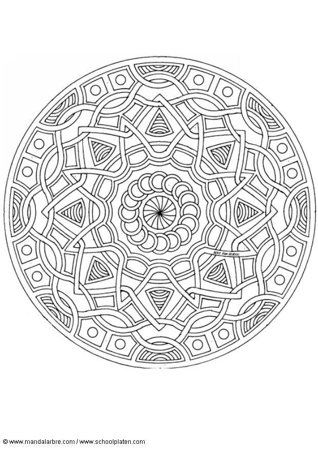 mandala-1702l Malvorlage mandala-1702l