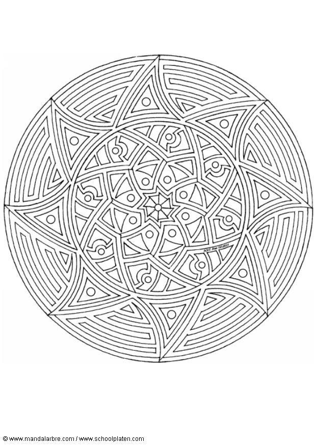 mandala 1702m Malvorlage mandala 1702m