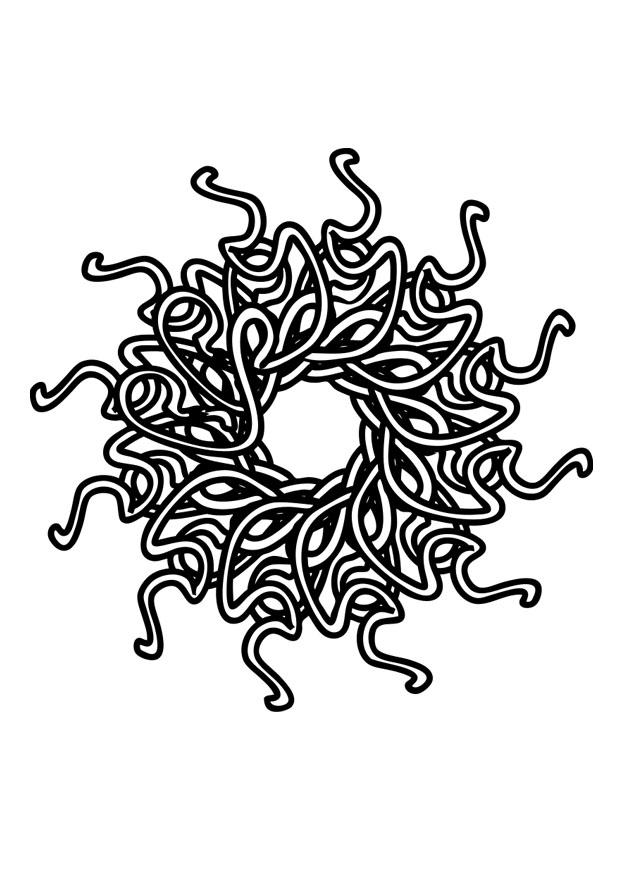 mandala Malvorlage mandala