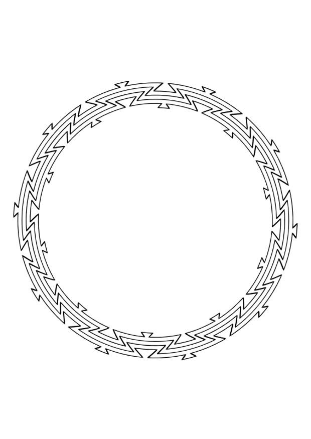 mandala Malvorlage mandala