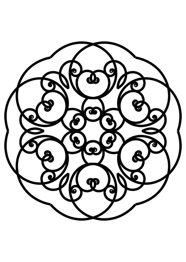 mandala Malvorlage mandala