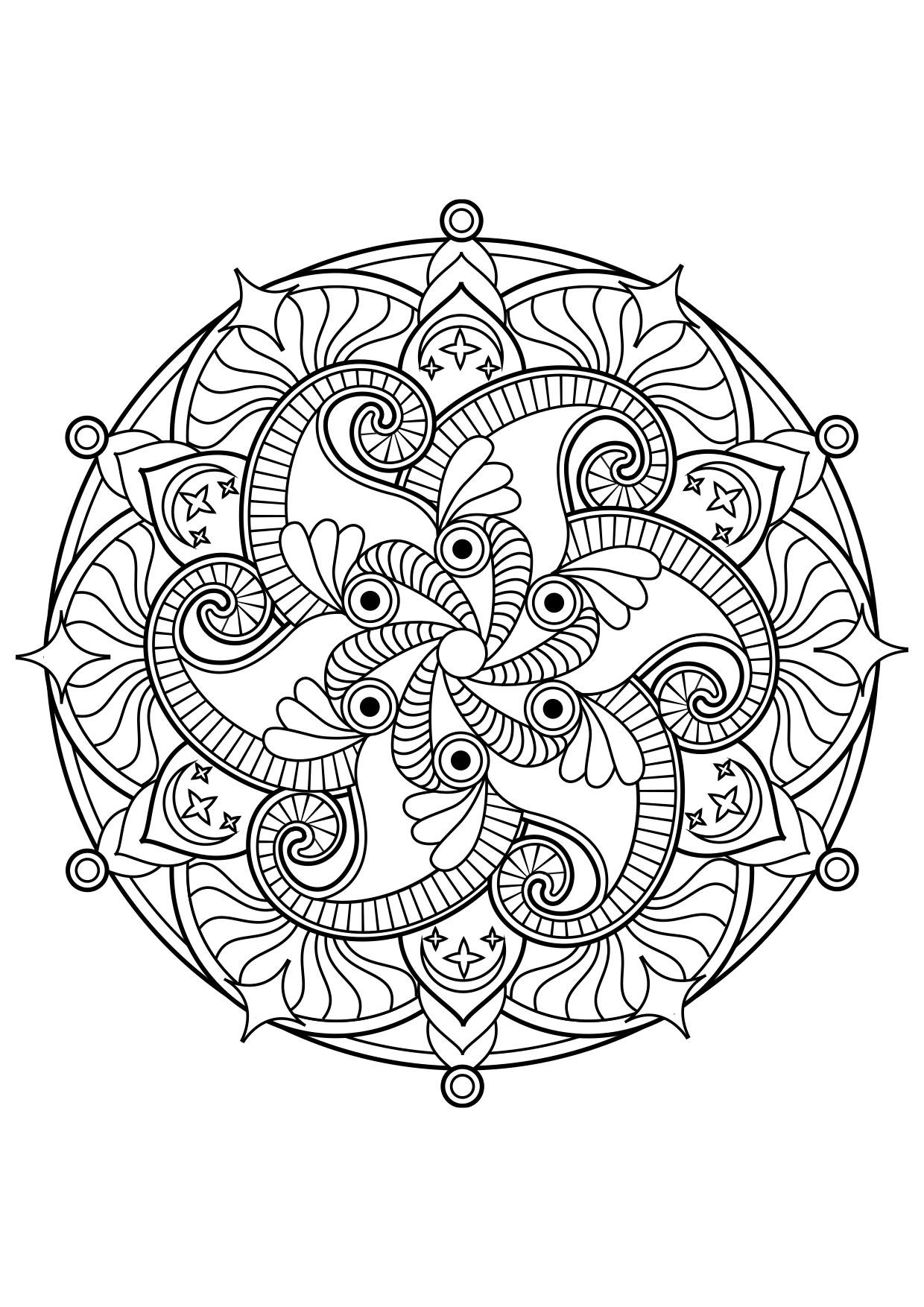 mandala Malvorlage mandala