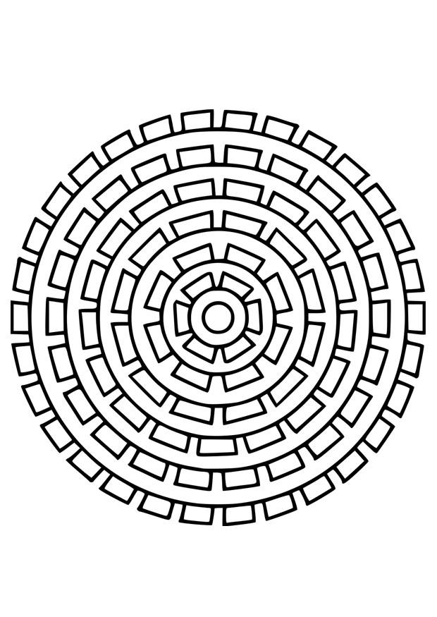 mandala25 Malvorlage mandala25