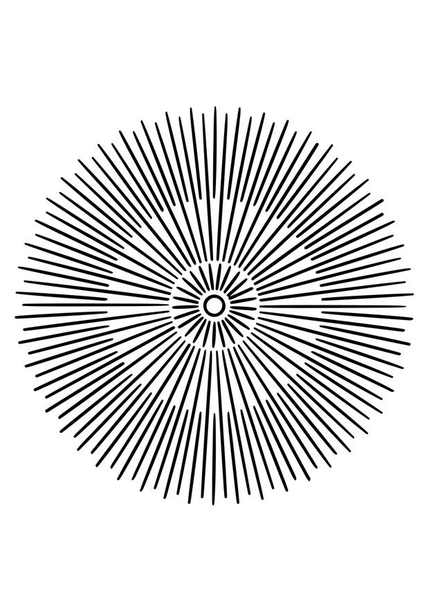 Malvorlage mandala3