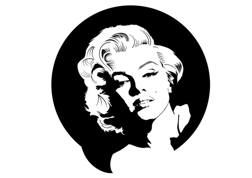 marilyn monroe Malvorlage marilyn monroe