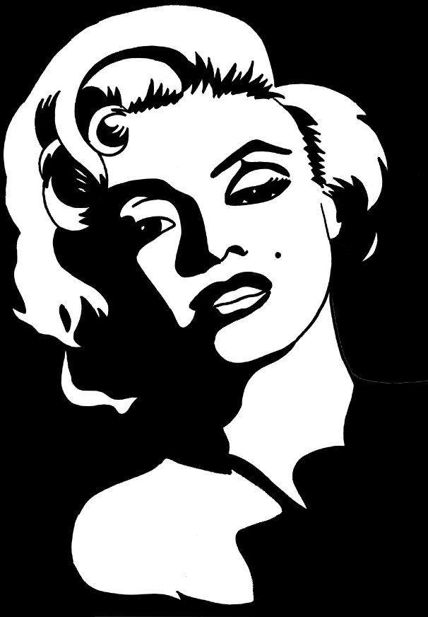 marilyn monroe Malvorlage marilyn monroe