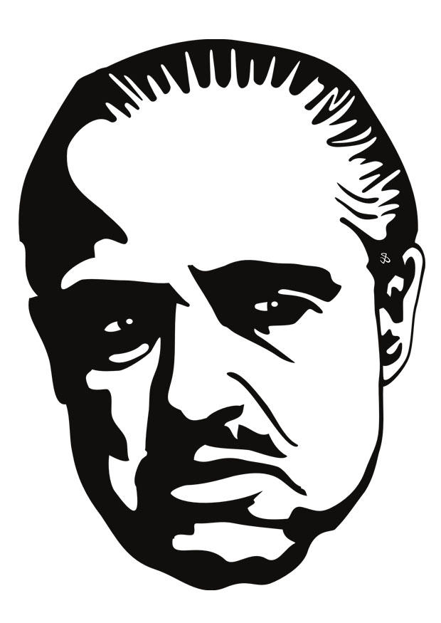 marlon brando Malvorlage marlon brando