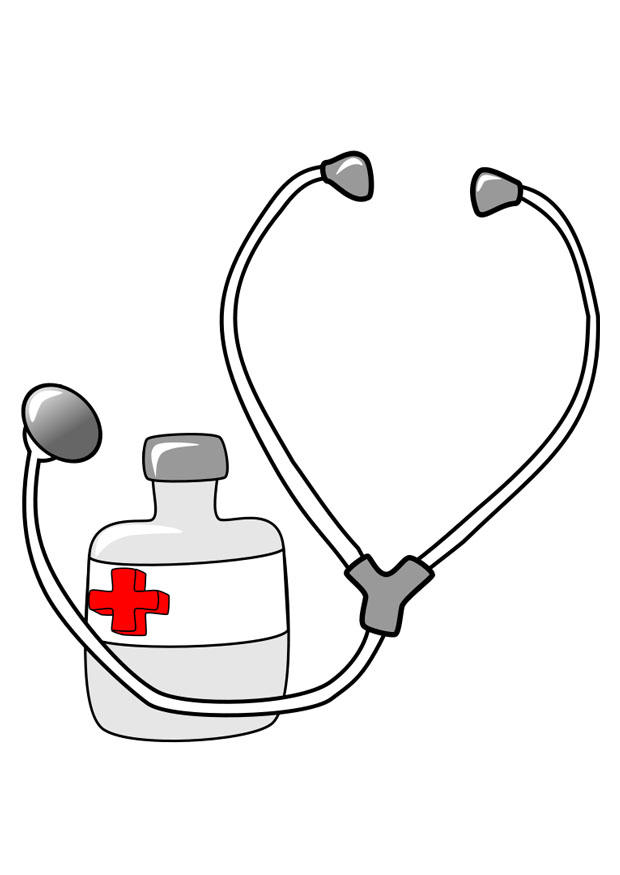 medizin und stethoskop Bild medizin und stethoskop