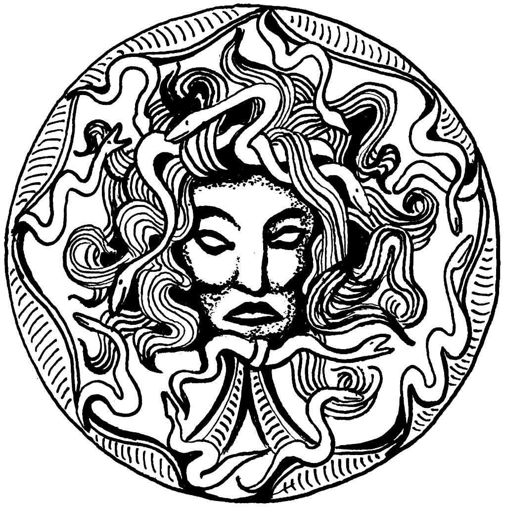 medusa Malvorlage medusa