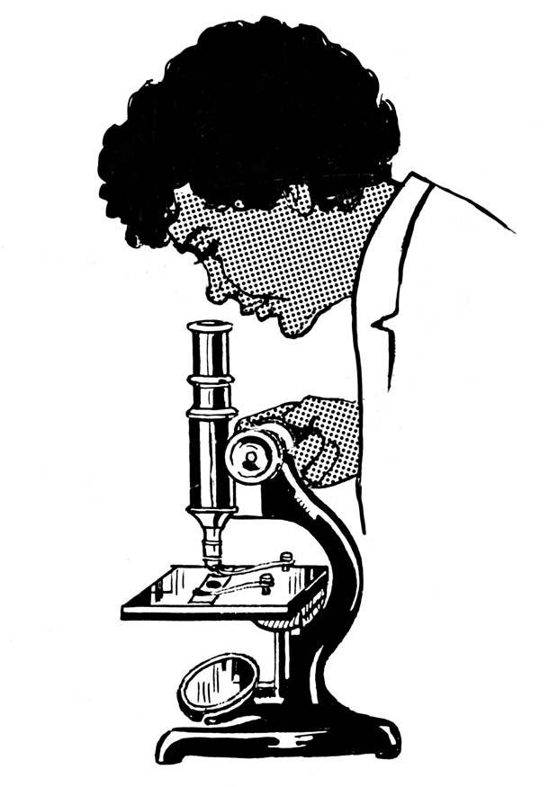 mikroskop Malvorlage mikroskop
