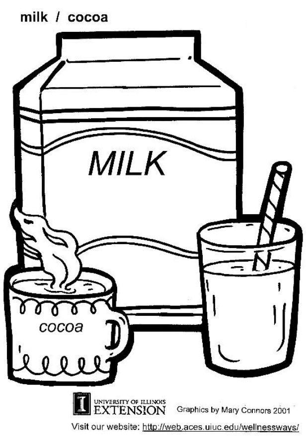 milch Malvorlage milch