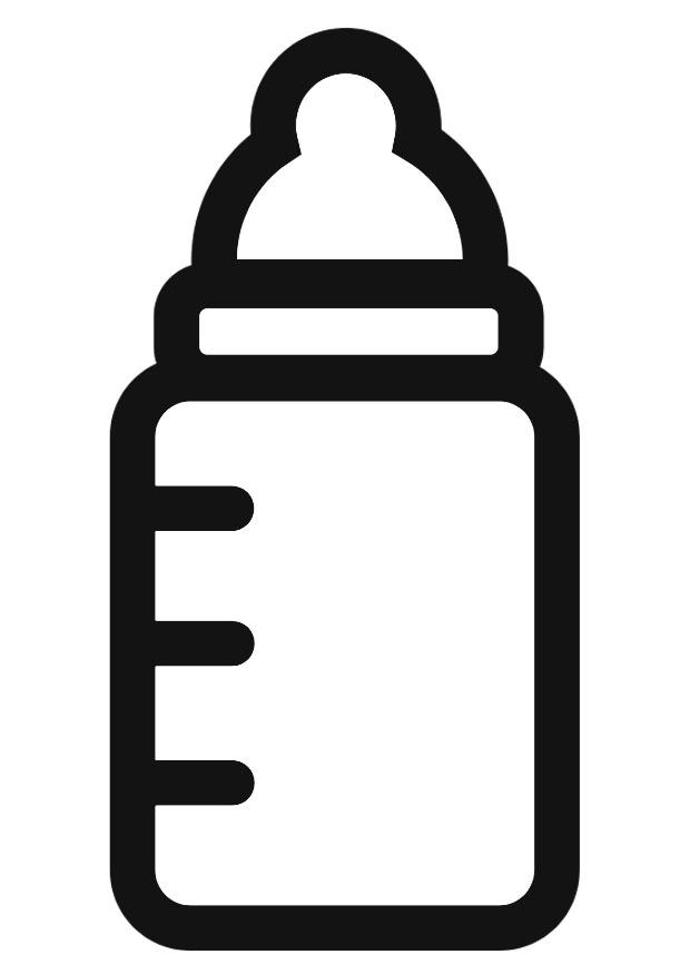 milchflasche Malvorlage milchflasche