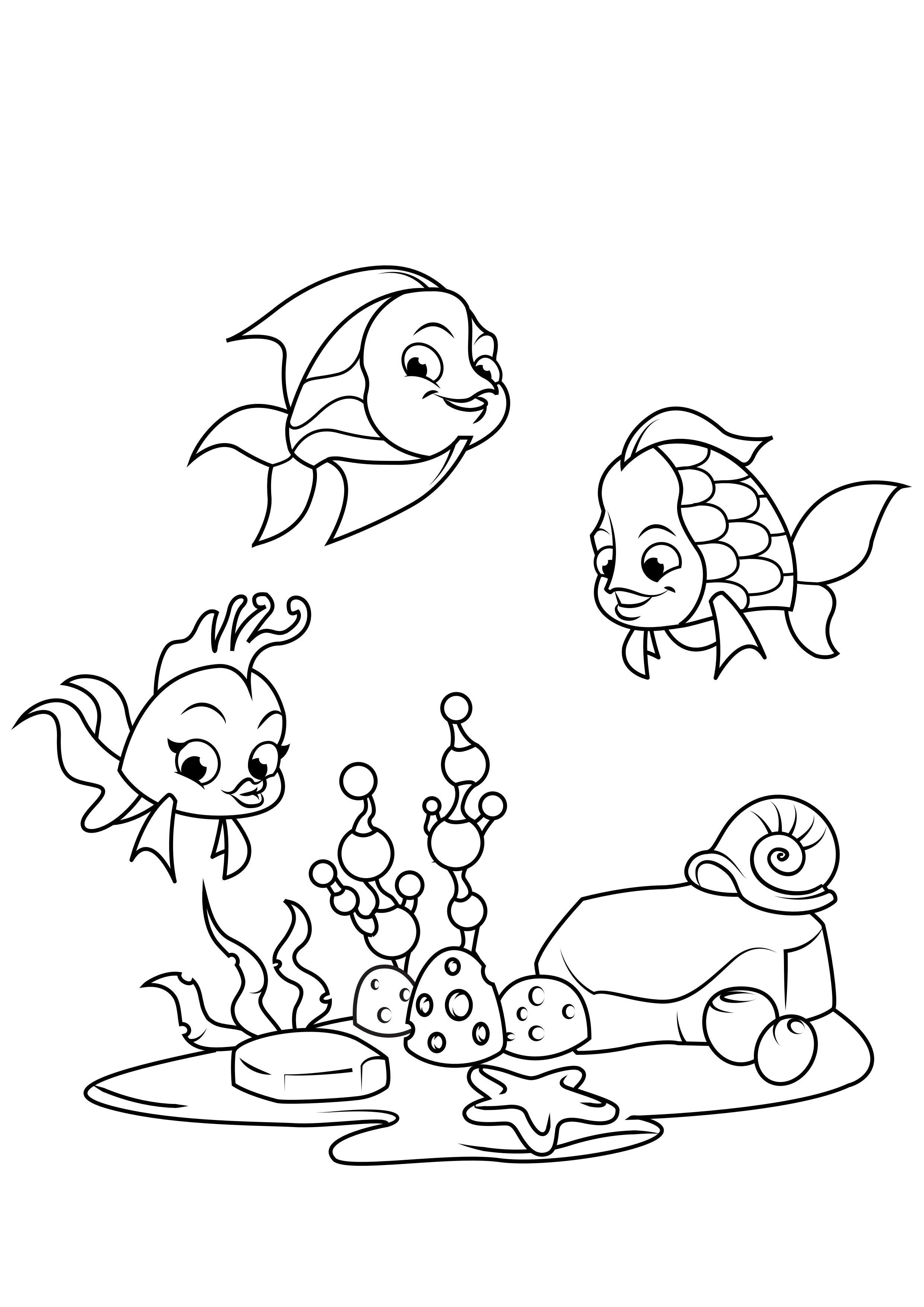 mit freunden fischen Malvorlage mit freunden fischen
