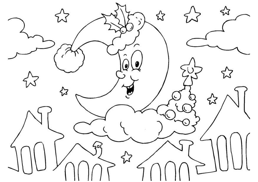 mond Malvorlage mond