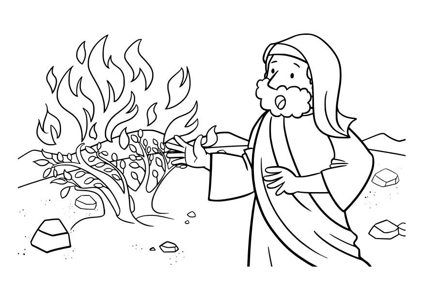moses Malvorlage moses