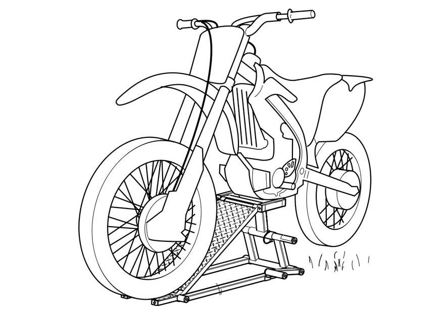 motorrad Malvorlage motorrad
