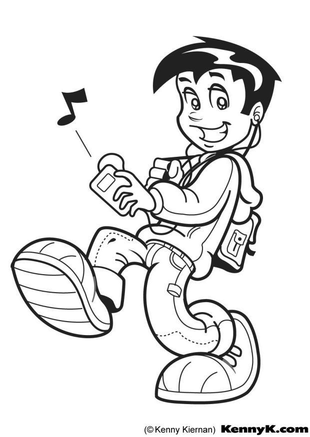 mp3 Malvorlage mp3