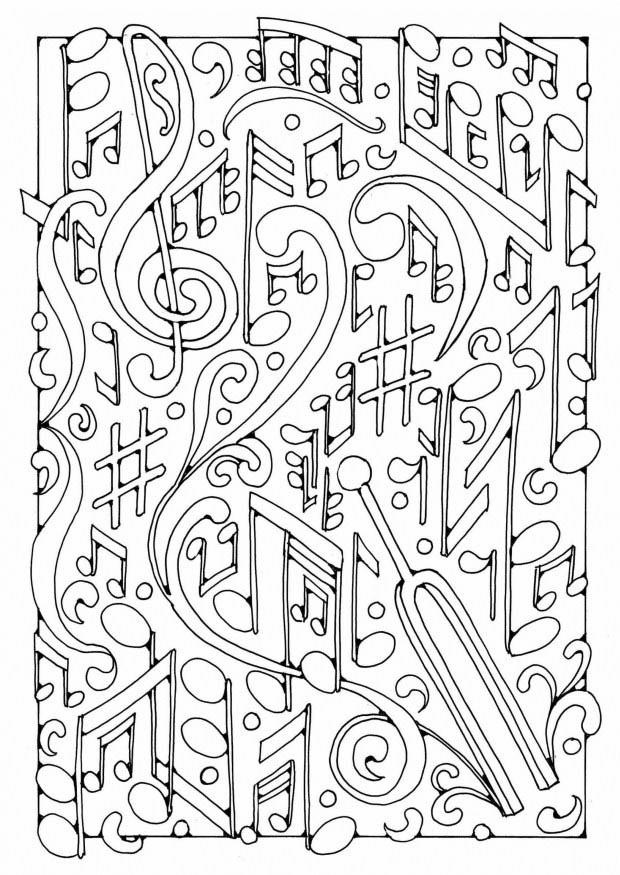 musik Malvorlage musik