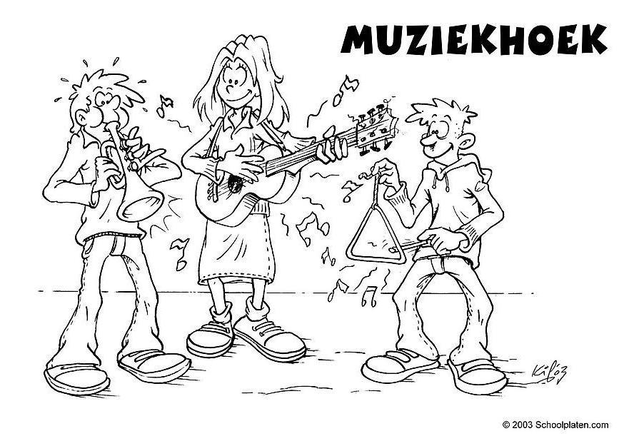 musikecke Malvorlage musikecke