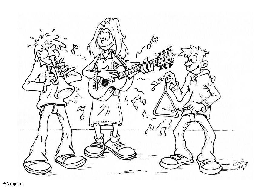 musikunterricht Malvorlage musikunterricht
