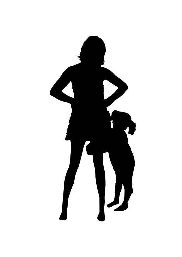 Malvorlage mutter und tochter