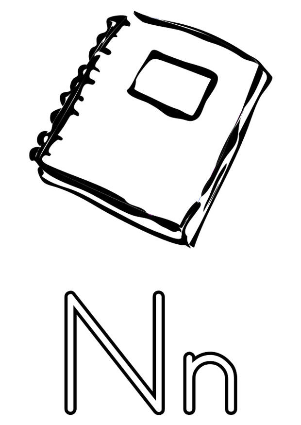 n Malvorlage n