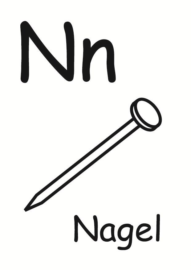 n Malvorlage n