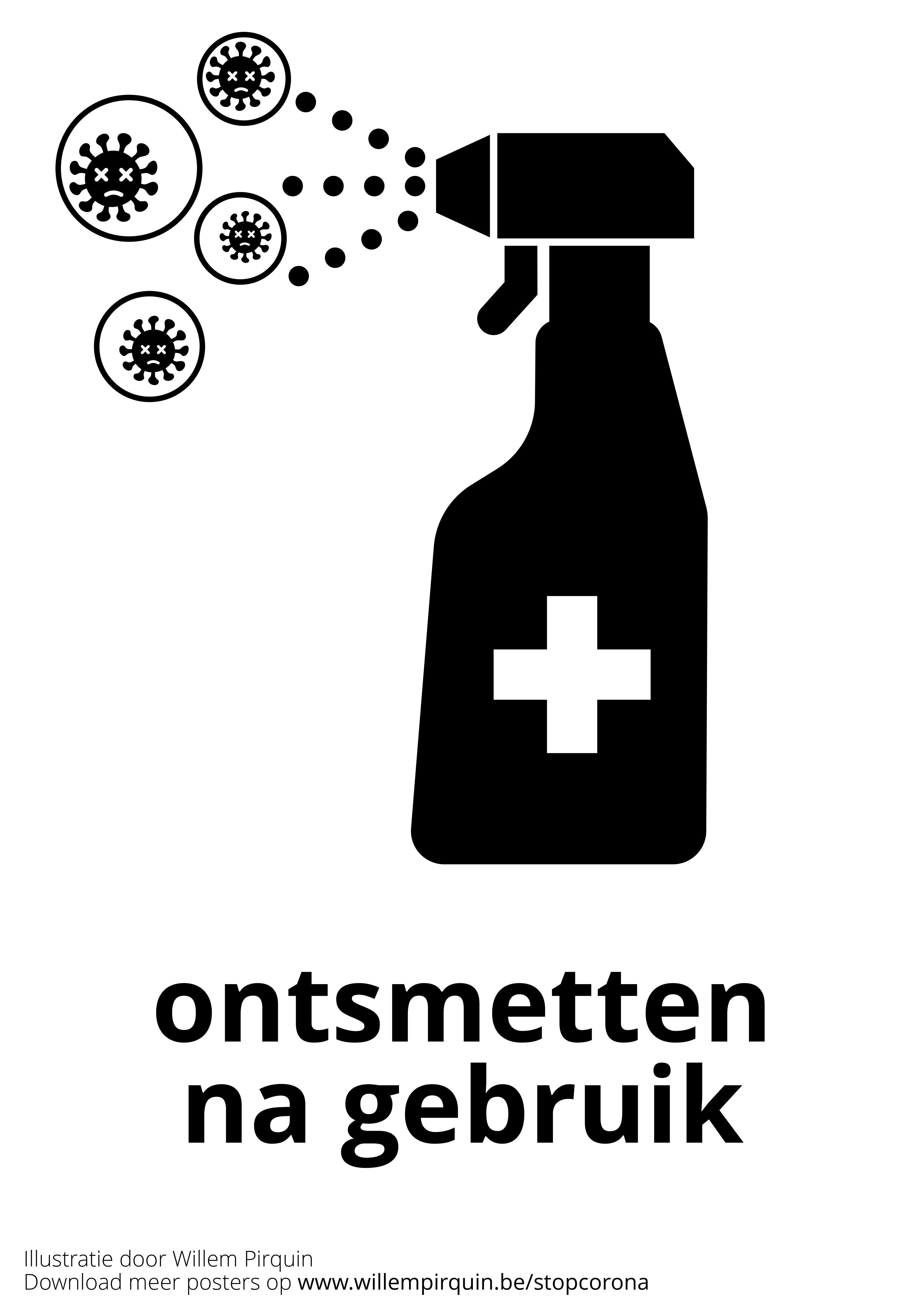 nach gebrauch desinfizieren Malvorlage nach gebrauch desinfizieren