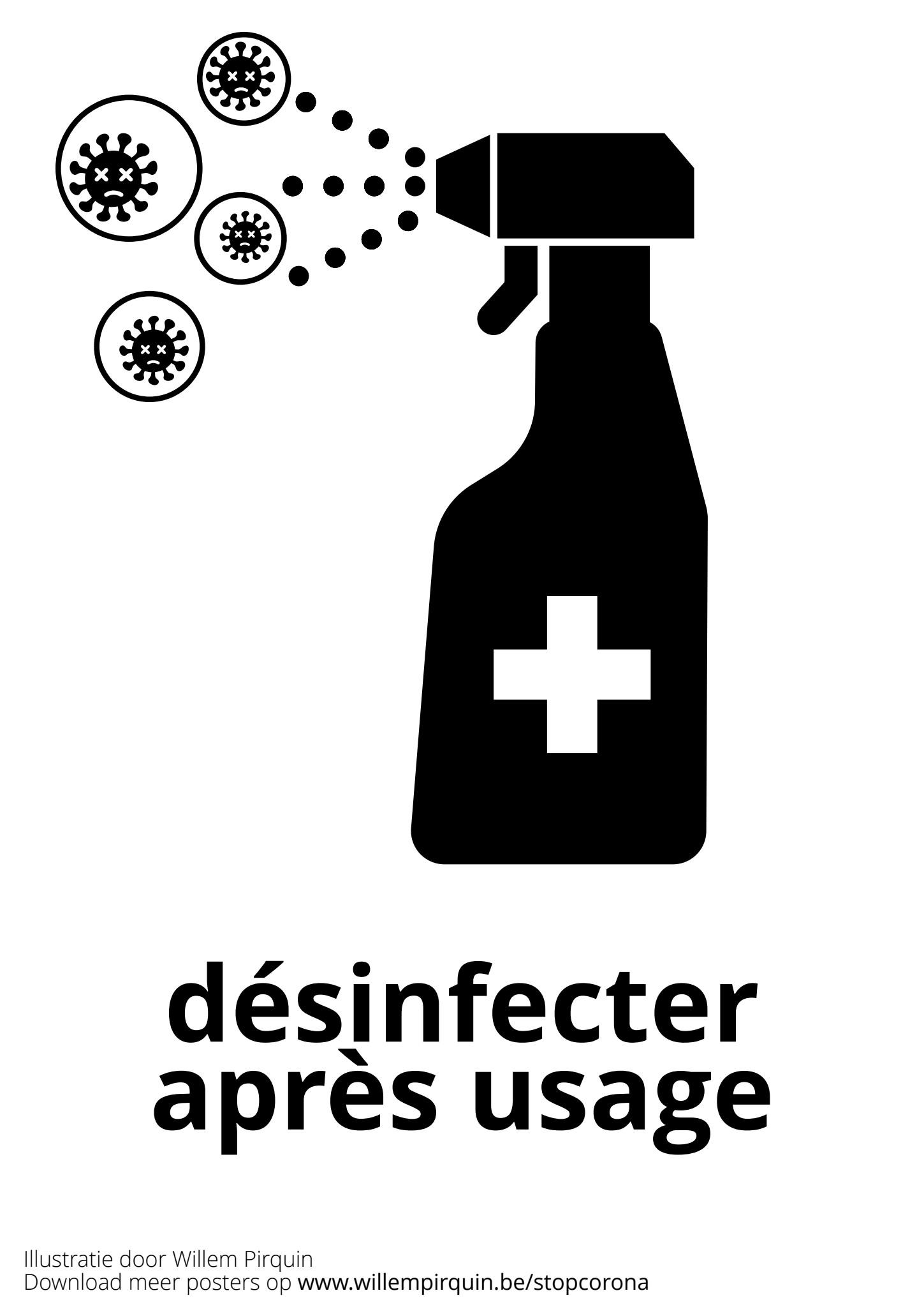 nach gebrauch desinfizieren Malvorlage nach gebrauch desinfizieren