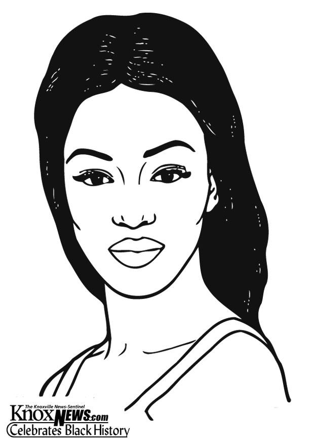 naomi campbell Malvorlage naomi campbell