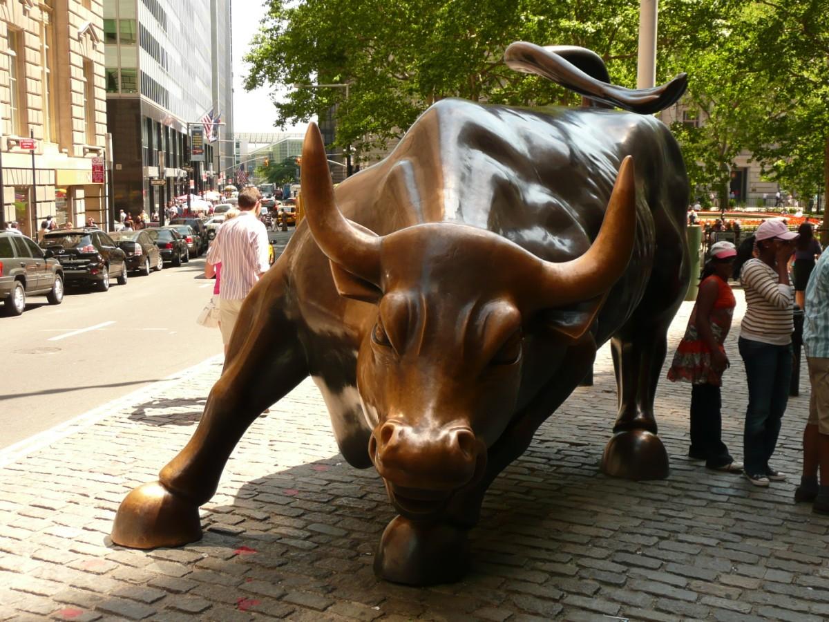 new york - wall street bull Foto new york - wall street bull