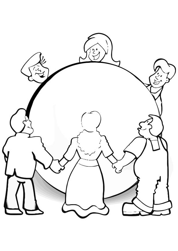nimm dich der welt an Malvorlage nimm dich der welt an