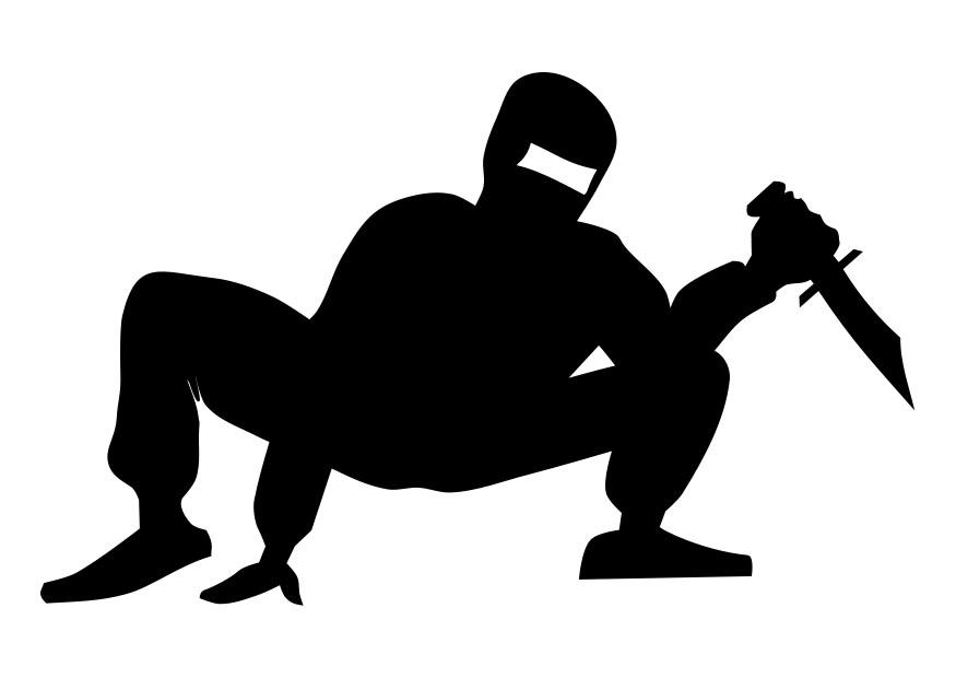 ninja Malvorlage ninja