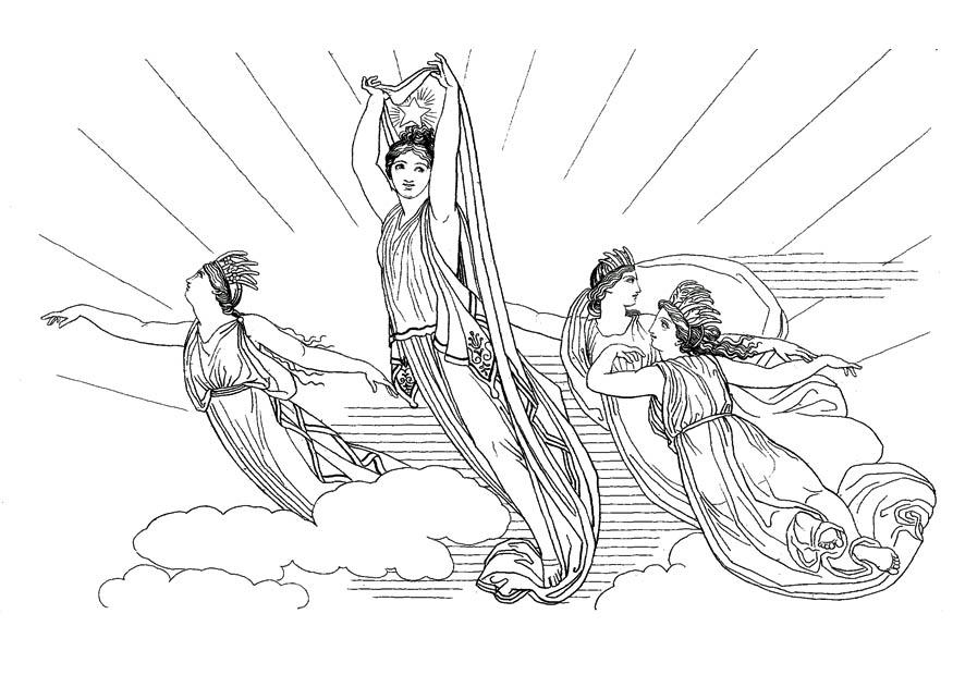 odysseus - circe Malvorlage odysseus - circe