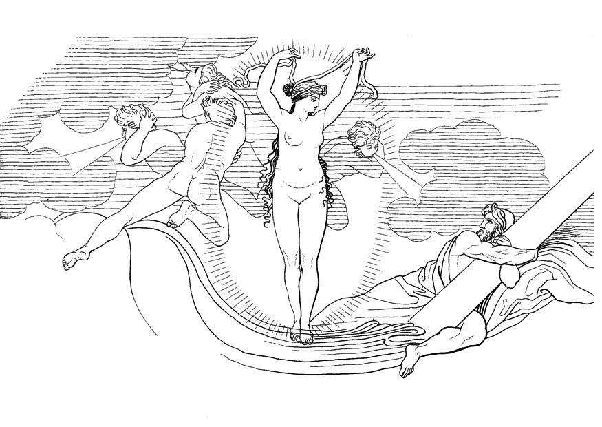 odysseus - neptun entfacht einen sturm Malvorlage odysseus - neptun entfacht einen sturm