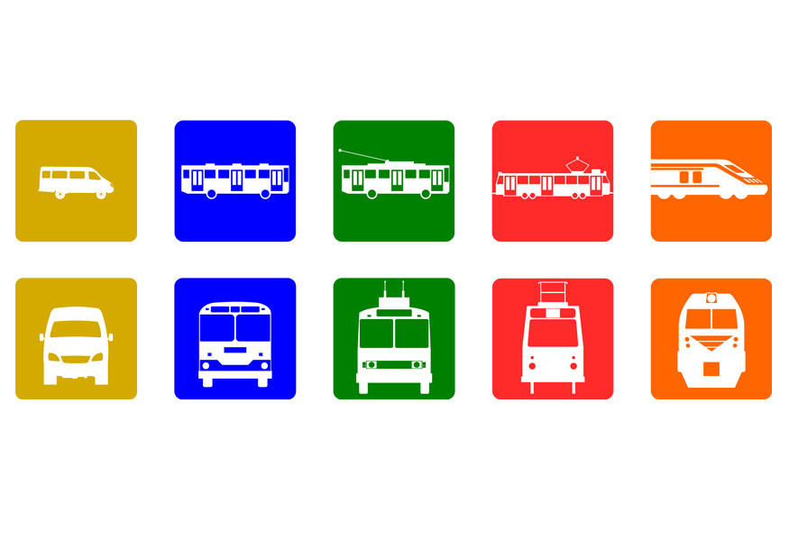 A–ffentlicher transport Bild A–ffentlicher transport