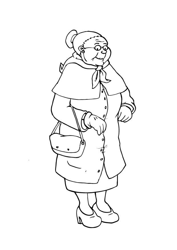 Malvorlage oma