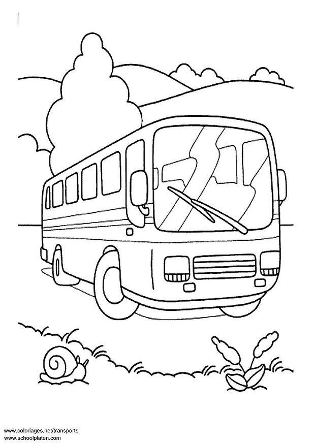 omnibus Malvorlage omnibus