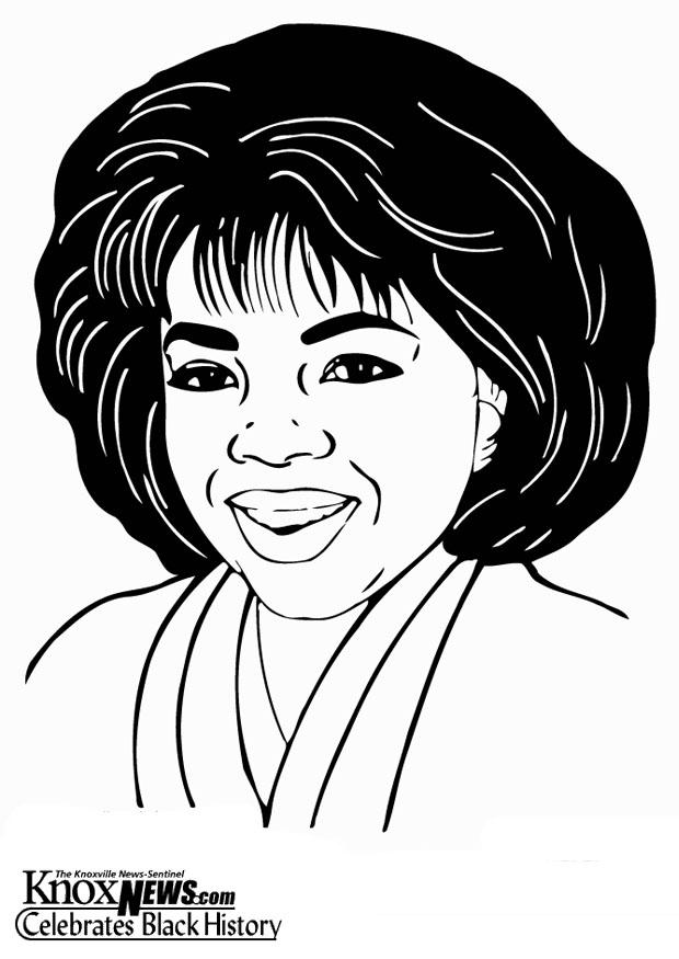 oprah winfrey Malvorlage oprah winfrey