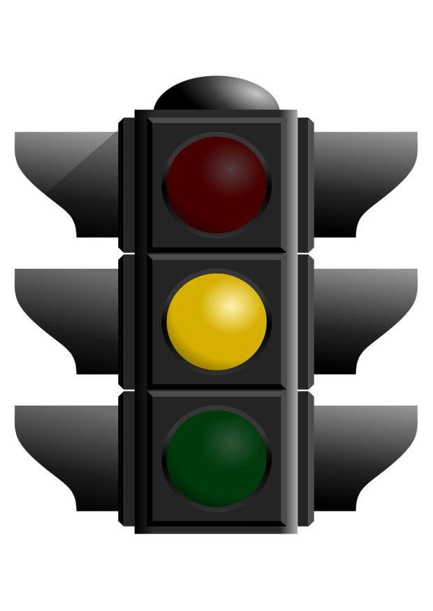 orangefarbene verkehrsampel Bild orangefarbene verkehrsampel