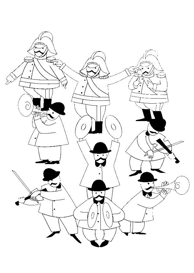 orchester Malvorlage orchester