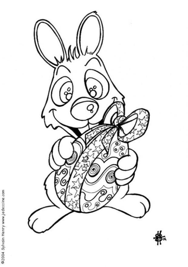 Malvorlage osterhase