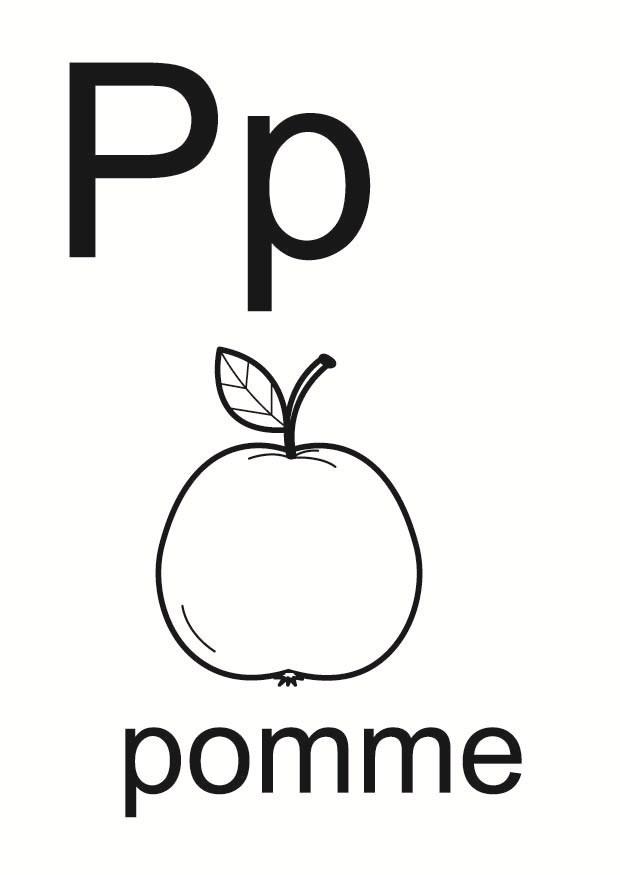 p Malvorlage p