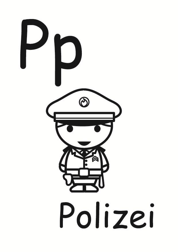 p Malvorlage p
