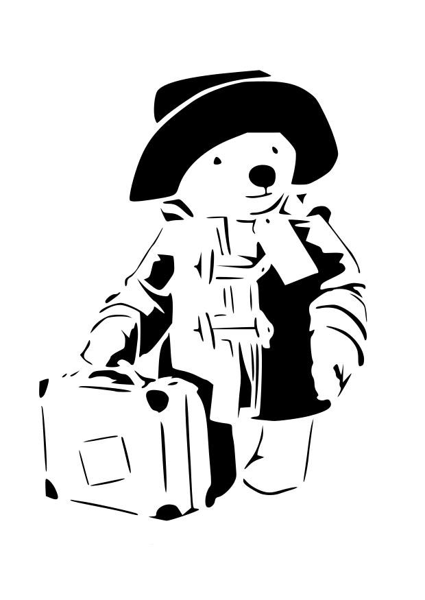 paddington Malvorlage paddington