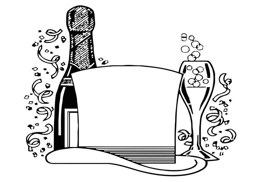 Malvorlage party