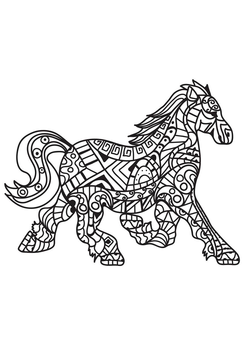 pferd Malvorlage pferd