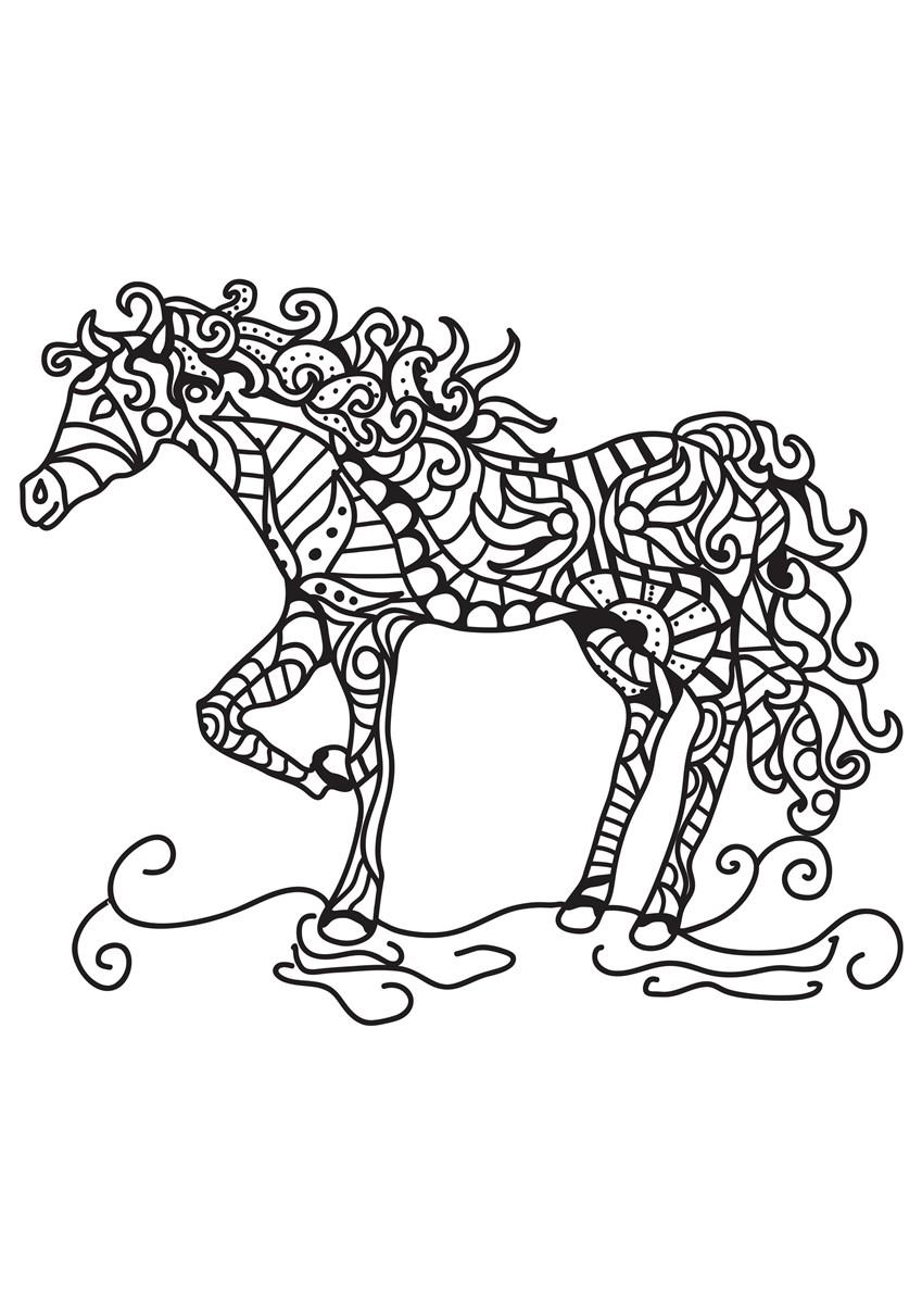 pferd Malvorlage pferd