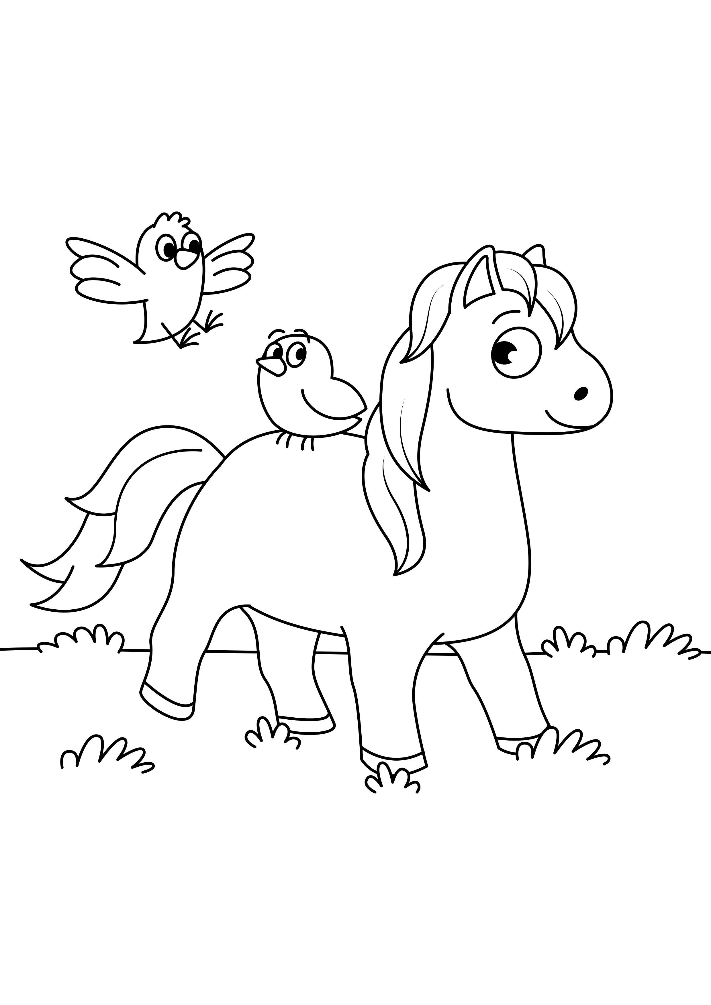pferd mit vA¶geln Malvorlage pferd mit vA¶geln